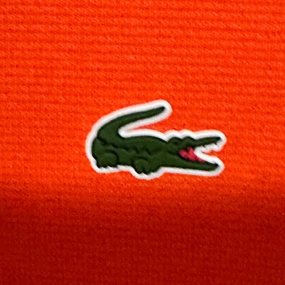 Lacoste Women’s Orange Polo Shirt- NWOT - Picture 3 of 6
